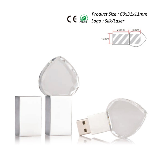 Crystal USB Flash Drive