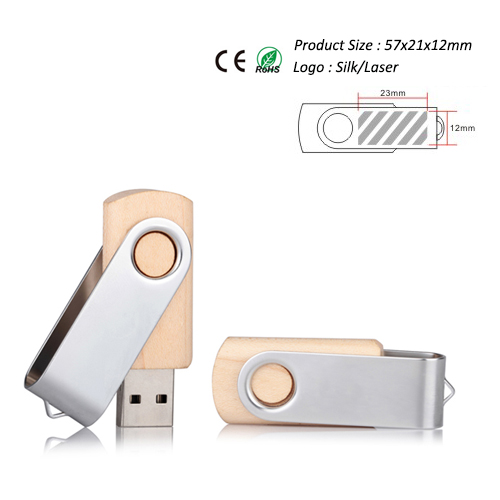 Wooden USB Flash Drive